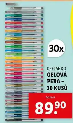 Lidl GELOVÁ PERA - 30 KUSŮ nabídka