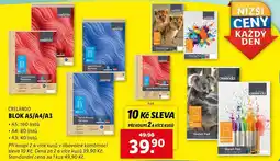Lidl BLOK A5/A4/A3 nabídka