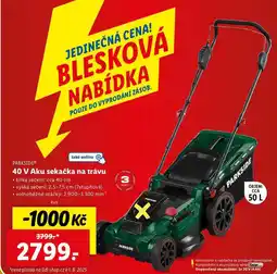 Lidl 40 V Aku sekačka na trávu nabídka