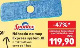 Kaufland Spontex Náhrada na mop Express systém XL nabídka