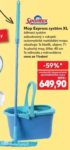 Kaufland Mop Express systém XL nabídka