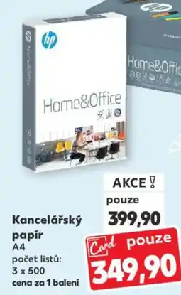 Kaufland Kancelářský papír A4 nabídka