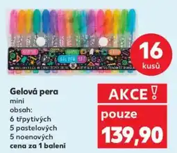 Kaufland Gelová pera nabídka