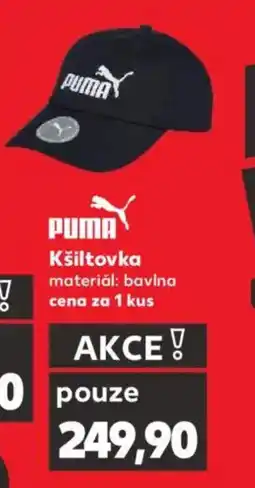 Kaufland PUMA Kšiltovka nabídka