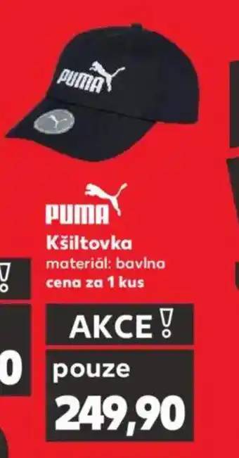 Kaufland PUMA Kšiltovka nabídka