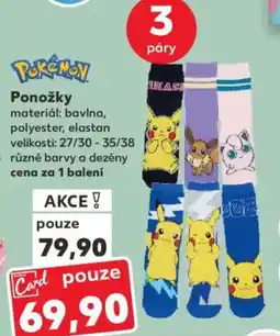 Kaufland Ponožky nabídka