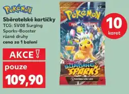 Kaufland Sběratelské kartičky nabídka