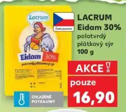 Kaufland LACRUM Eidam 30% nabídka