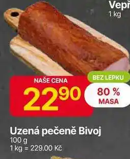 Hruška Uzená pečeně Bivoj 100 g nabídka