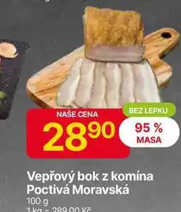 Hruška Vepřový bok z komína Poctivá Moravská 100 g nabídka