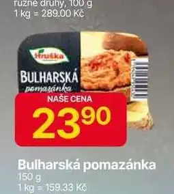 Hruška Hruška Bulharská pomazánka 150 g nabídka
