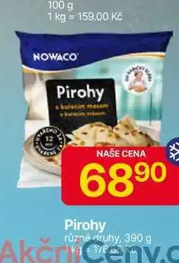 Hruška NOWACO Pirohy různé druhy, 390 g nabídka