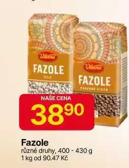Hruška Vitana Fazole různé druhy, 400 - 430 g nabídka