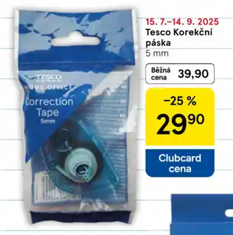 Tesco TESCO Korekční páska nabídka
