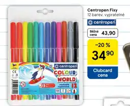 Tesco Centropen fixy nabídka