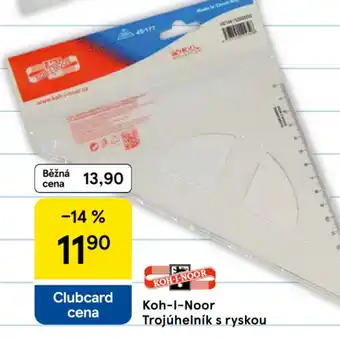Tesco KOH-I-NOOR Trojúhelník s ryskou nabídka