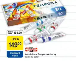 Tesco KOH-I-NOOR Temperové barvy nabídka