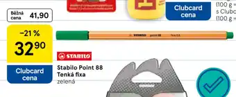 Tesco STABILO Point 88 tenká fixa nabídka