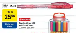 Tesco STABILO Liner 308 kuličkové pero nabídka