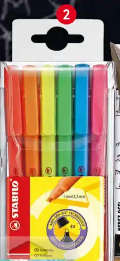 Tesco STABILO Flash zvýrazňovače nabídka