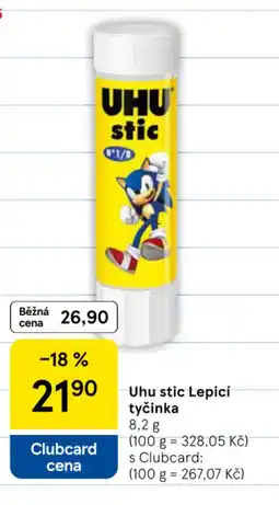Tesco UHU Stic lepici tyčinka nabídka