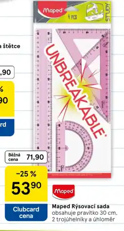 Tesco MAPED Rýsovací sada nabídka
