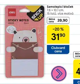 Tesco Samolepicí bloček nabídka