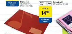 Tesco Notový sešit nabídka
