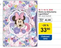 Tesco Desky na dokumenty s gumičkou nabídka