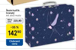 Tesco Školní kufřík hranatý nabídka