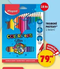 Penny Market Trojboké pastelky nabídka