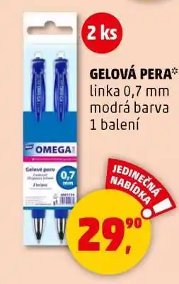 Penny Market Gelová pera nabídka
