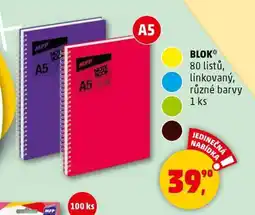 Penny Market Blok A5 nabídka