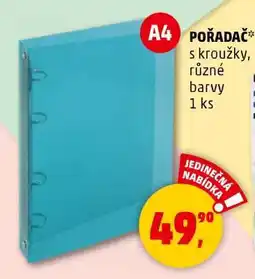 Penny Market POŘADAČ A4 nabídka