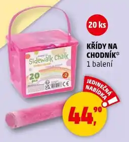 Penny Market Křídy na chodník nabídka