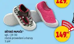 Penny Market Dětské papuče nabídka