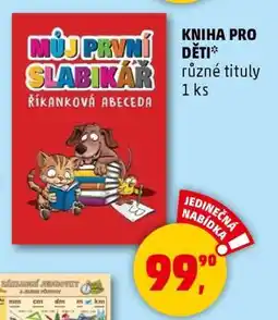Penny Market Kniha pro děti nabídka