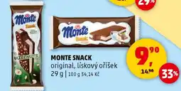 Penny Market Monte snack nabídka
