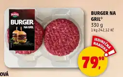 Penny Market BURGER NA GRIL nabídka