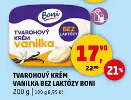 Penny Market TVAROHOVÝ KRÉM VANILKA BEZ LAKTÓZY BONI nabídka