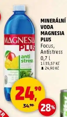 Penny Market MINERÁLNÍ VODA MAGNESIA PLUS nabídka