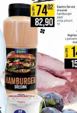 Jip Gastro Servis dresink nabídka