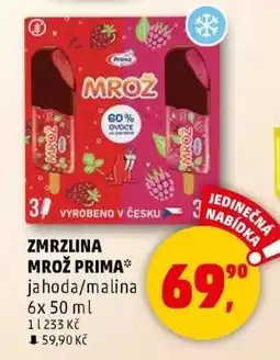 Penny Market ZMRZLINA MROŽ PRIMA nabídka