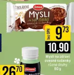 Jip Mysli na zdraví ovesné sušenky nabídka