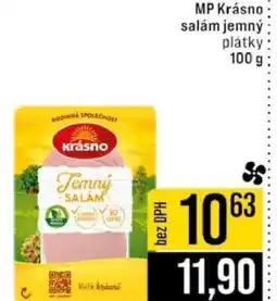 Jip MP Krásno salám jemný plátky 100 g nabídka