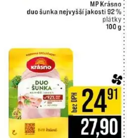 Jip MP Krásno duo šunka nejvyšší jakosti 92 % nabídka
