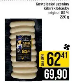 Jip Kostelecké uzeniny kikirí klobásky nabídka