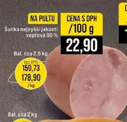 Jip Šunka nejvyšší jakosti vepřová 90% nabídka