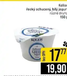 Jip Kolios řecký ochucený, bílý jogurt nabídka