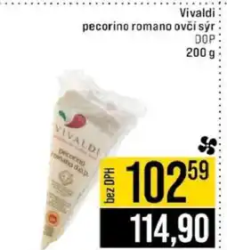 Jip Vivaldi pecorino romano ovčí sýr DOP nabídka